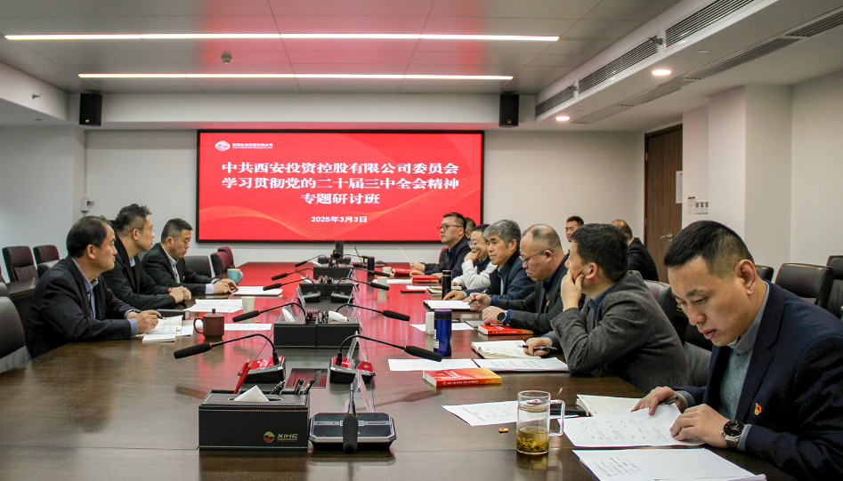 公司召開(kāi)黨的二十屆三中全會(huì)精神專題研討班集體學(xué)習(xí)活動(dòng)
